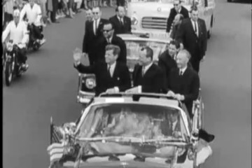 Fotoausschnitt aus der Wochenschau-Sendung vom 28. Juni 1963 zu Kennedys Besuch in Berlin.